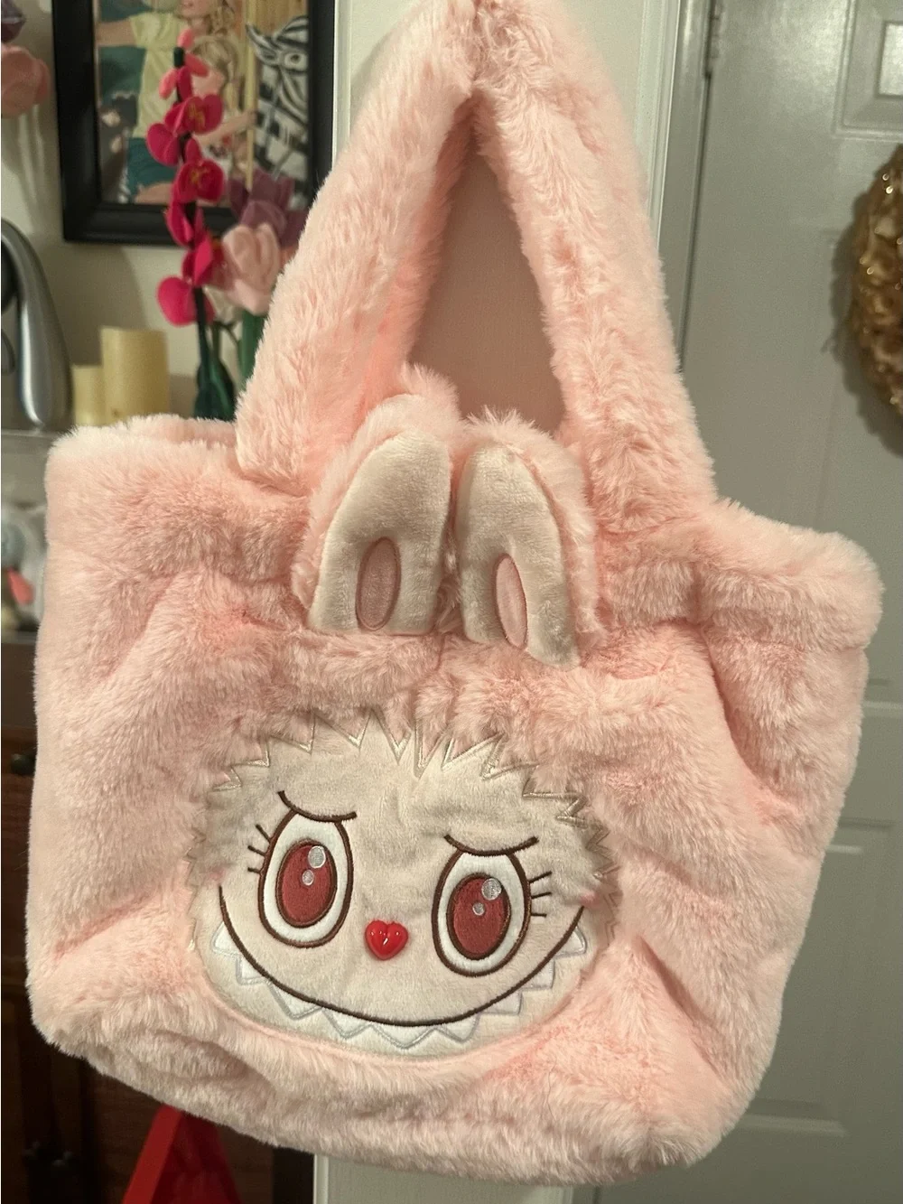 Mokoko Reversible Plush Bag